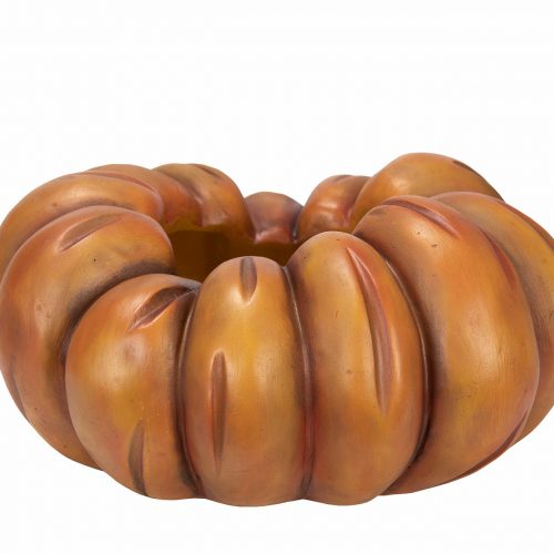 Pumpaformad kruka orange Ø25 cm