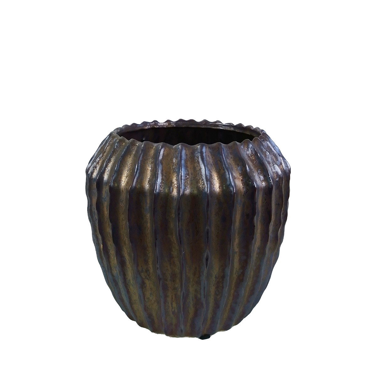 kruka-mellan-rafflad-brons-inredning